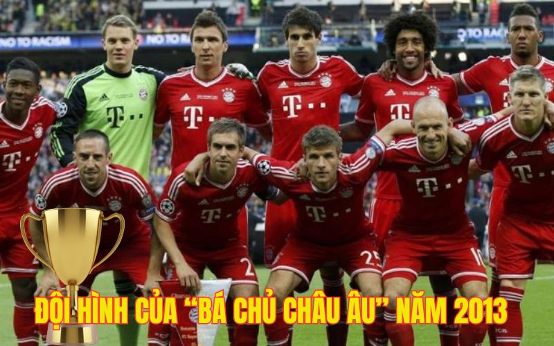 Đội hình làm nên tên tuổi cho Bayern Munich